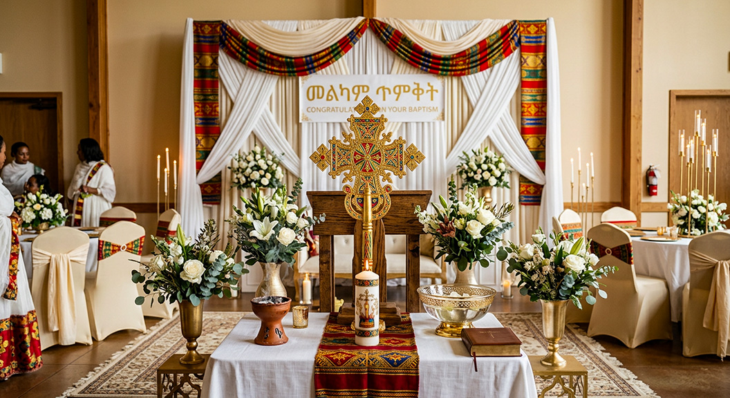 Baptism decoration