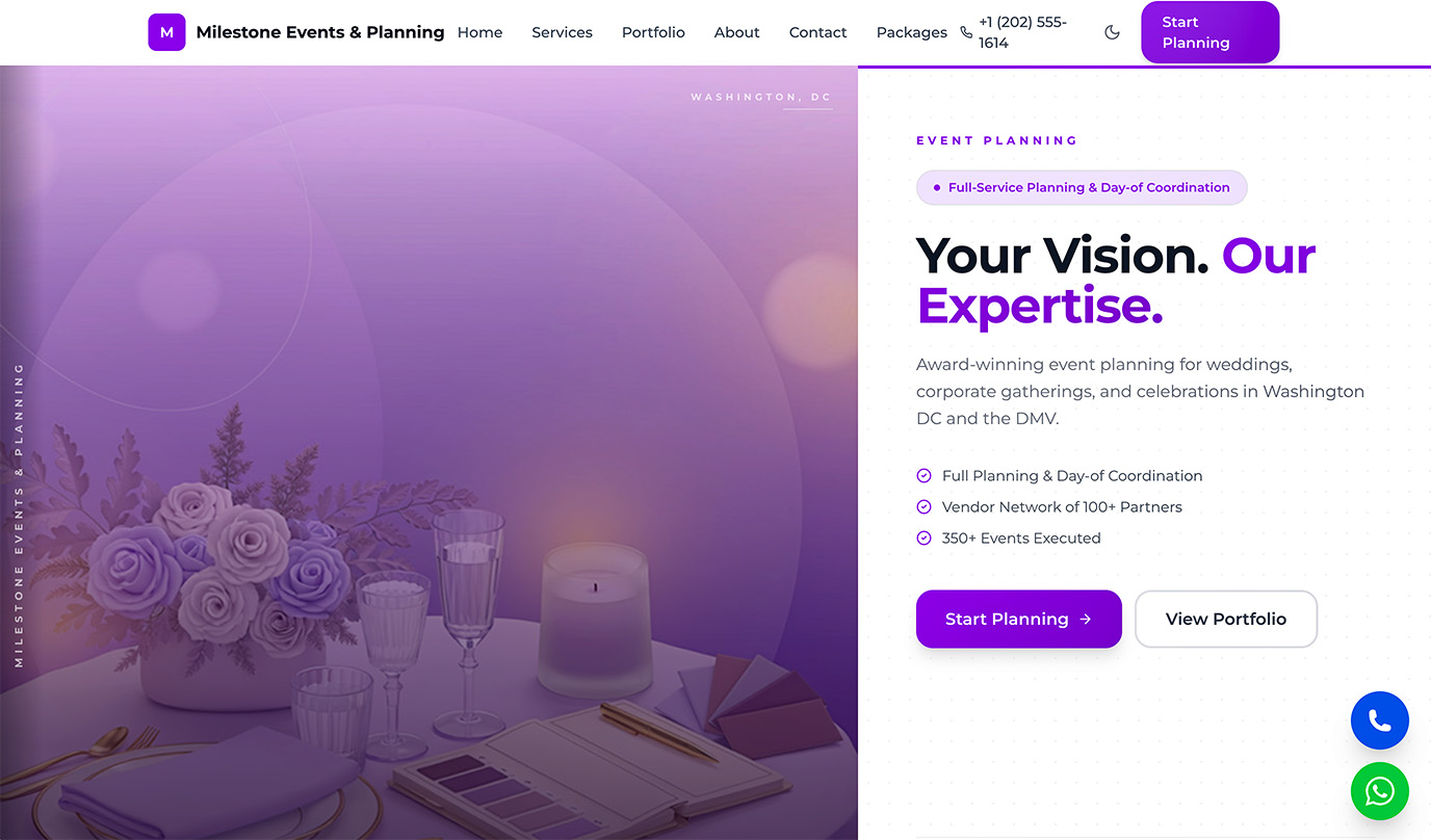 Milestone Events & Planning