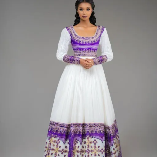 Ethiopian traditional clothes 